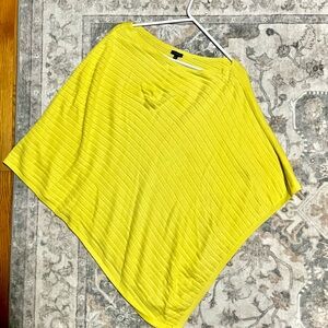 Talbots Light Yellow Women's Shawl/Wrap/Top